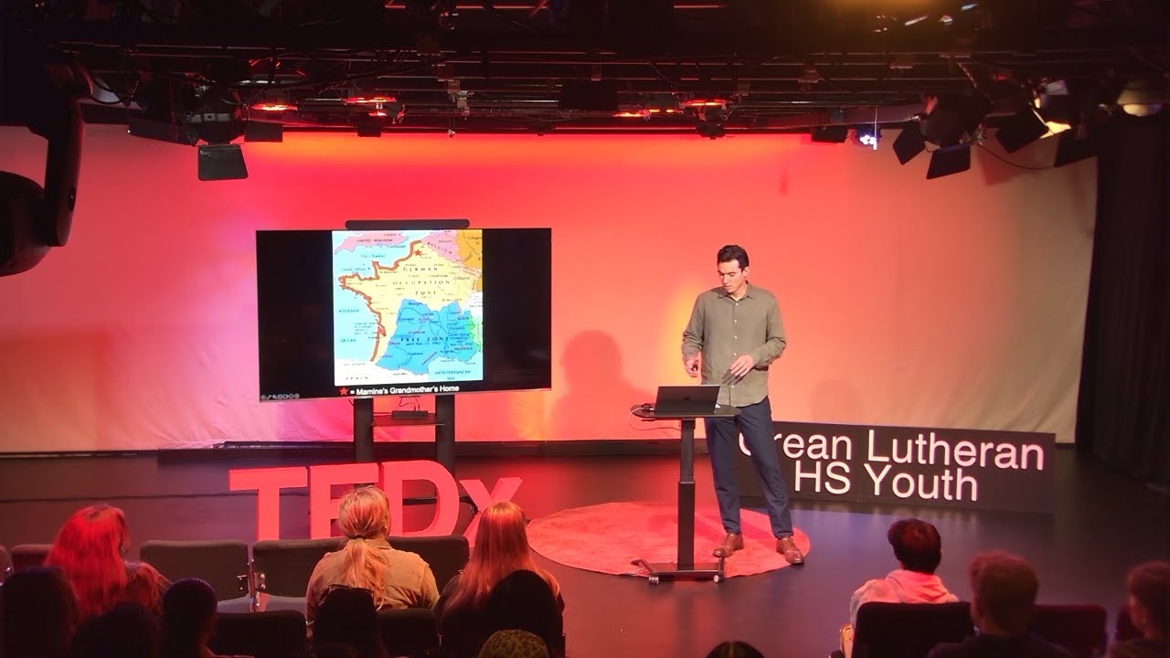 Quiet Strength: The Story of a French Resistance Fighter | David Cooke | TEDxCrean Lutheran HS Youth