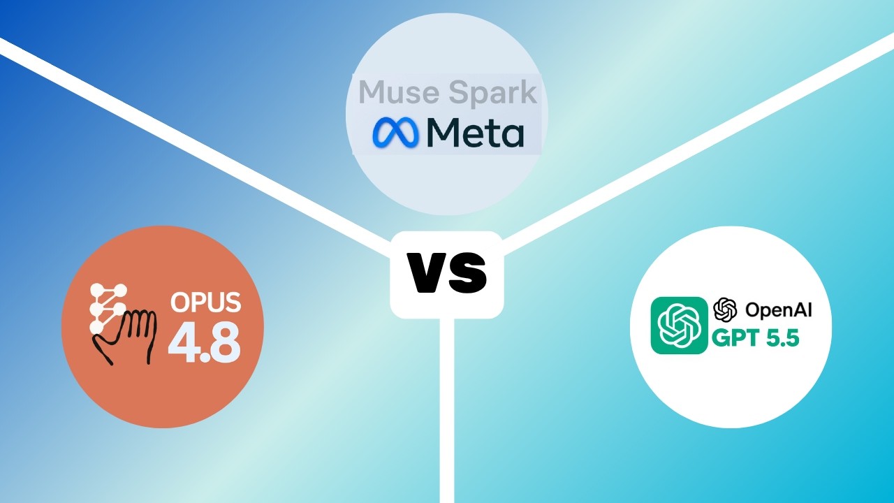 Meta Muse Spark vs Claude Opus 4.8 vs GPT 5.5 &mdash; Meta abandons open source to compete with Anthropic