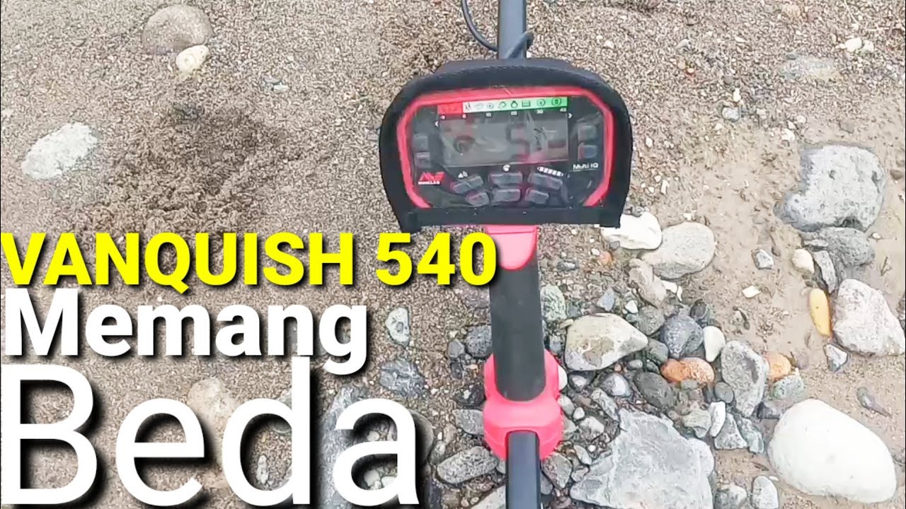 Test vanquish 540 minelab