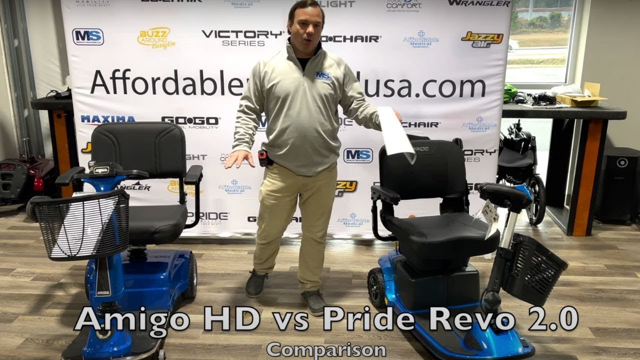 Pride Revo 2.0 против электросамоката Amigo HD