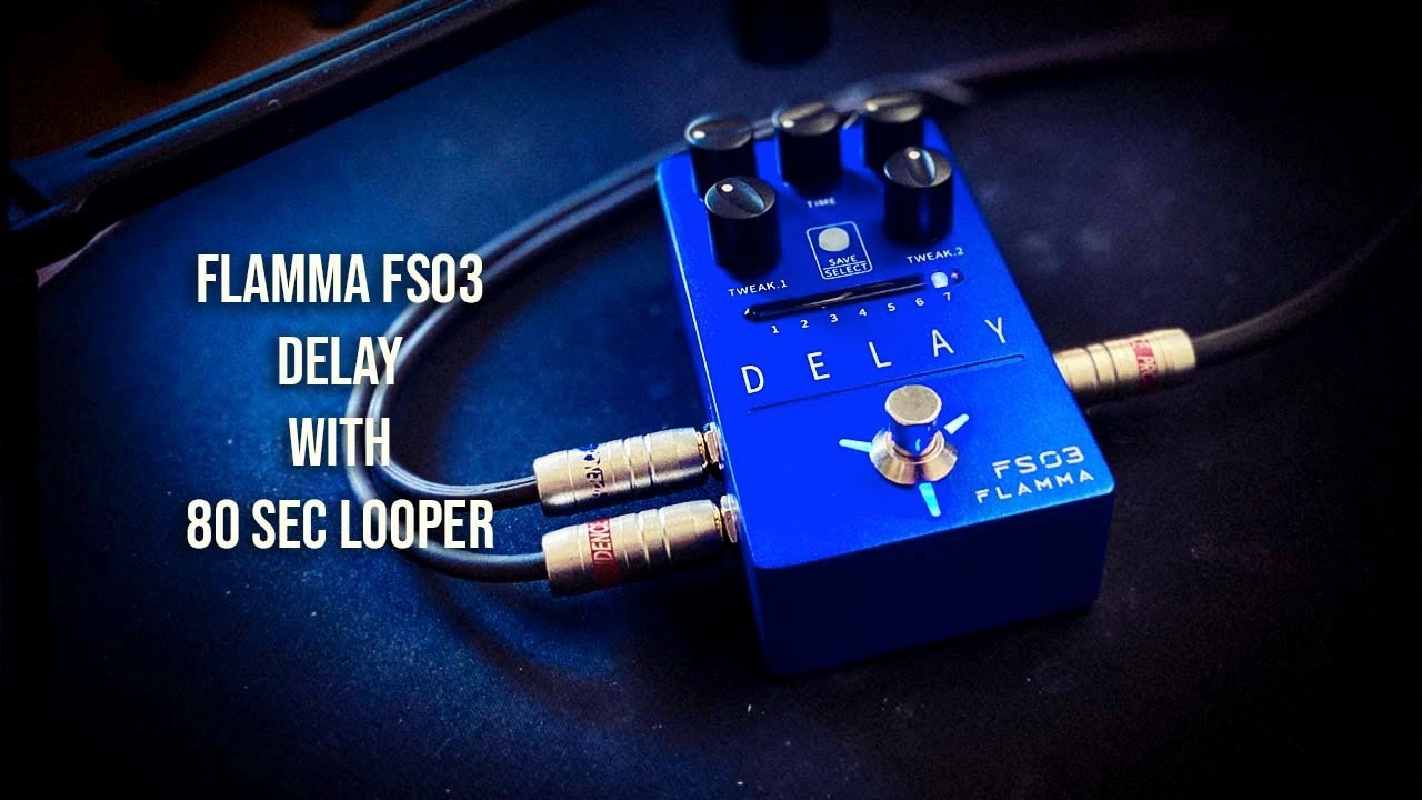 Flamma: FS03 DELAY / 80 Sec Looper