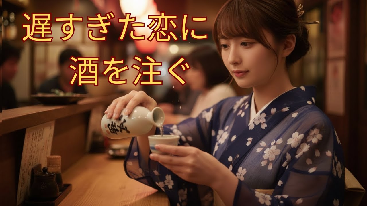 【演歌・歌謡曲】遅すぎた恋に 酒を注ぐ ― 胸に沁みる後悔のAI演歌The soulful world of AI enka