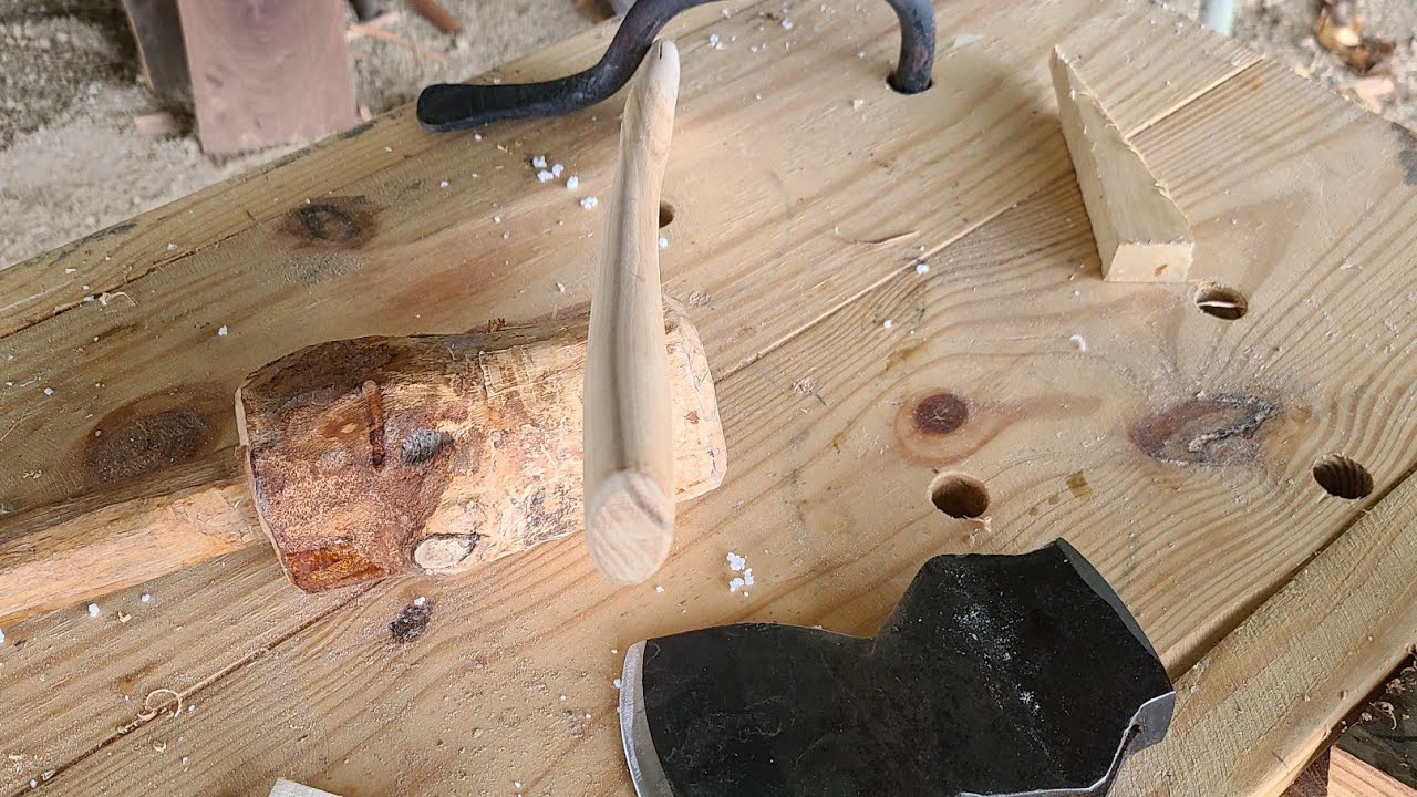 Steam Bent Handle Carving Hatchet