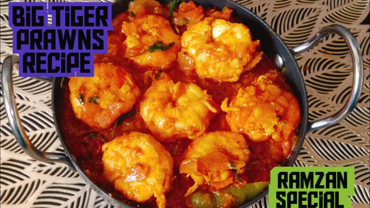 Ramzan special Godavari big tiger prawns recipe #trending #ramzan #special #prawns #youtube #cooking
