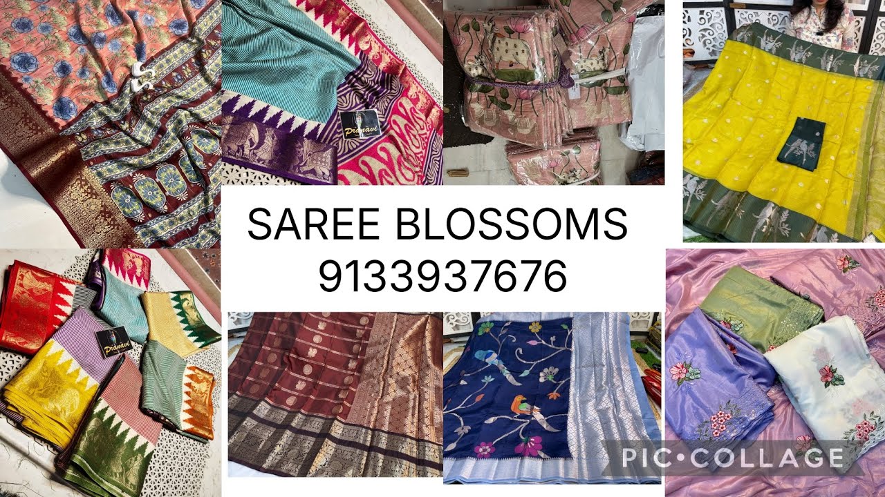 All varieties in reasonable costs all brands in one store ping me for daily updates @SareeBlossoms 