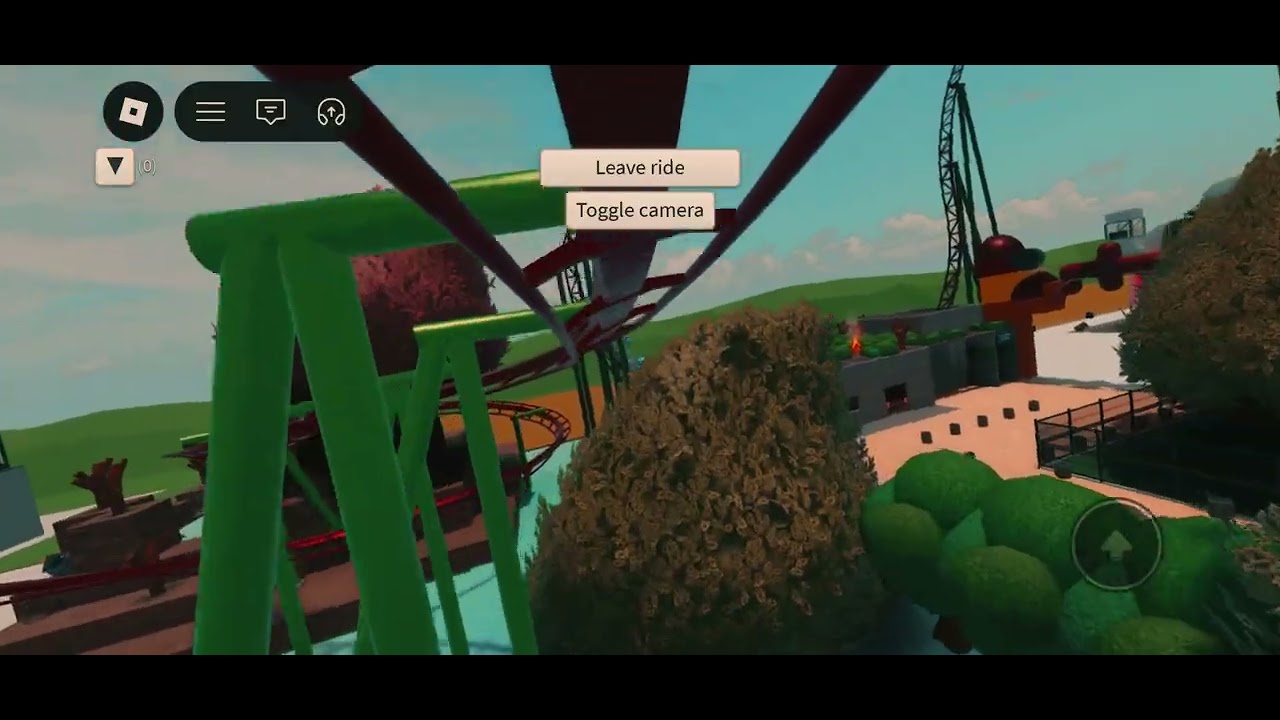 All roller coaster pov at universal studios in theme park tycoon 2 