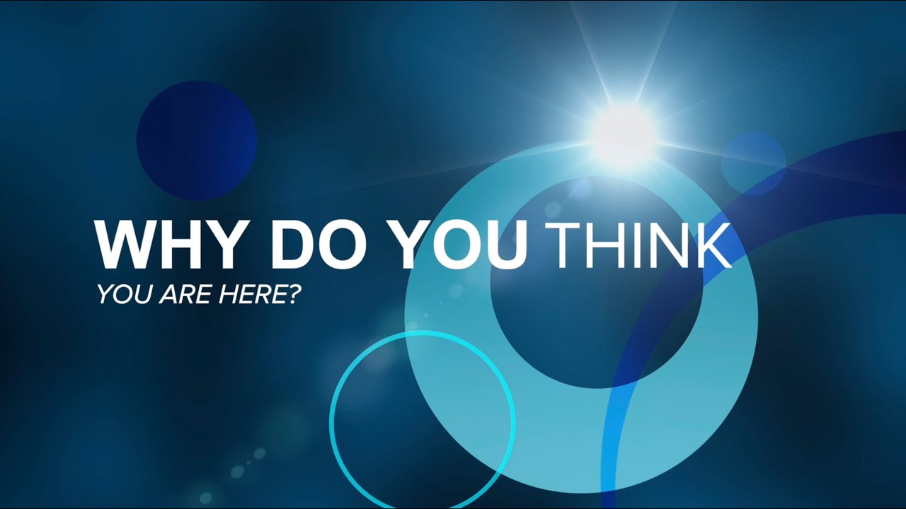 Why do you think you are here? with Peter Tite
