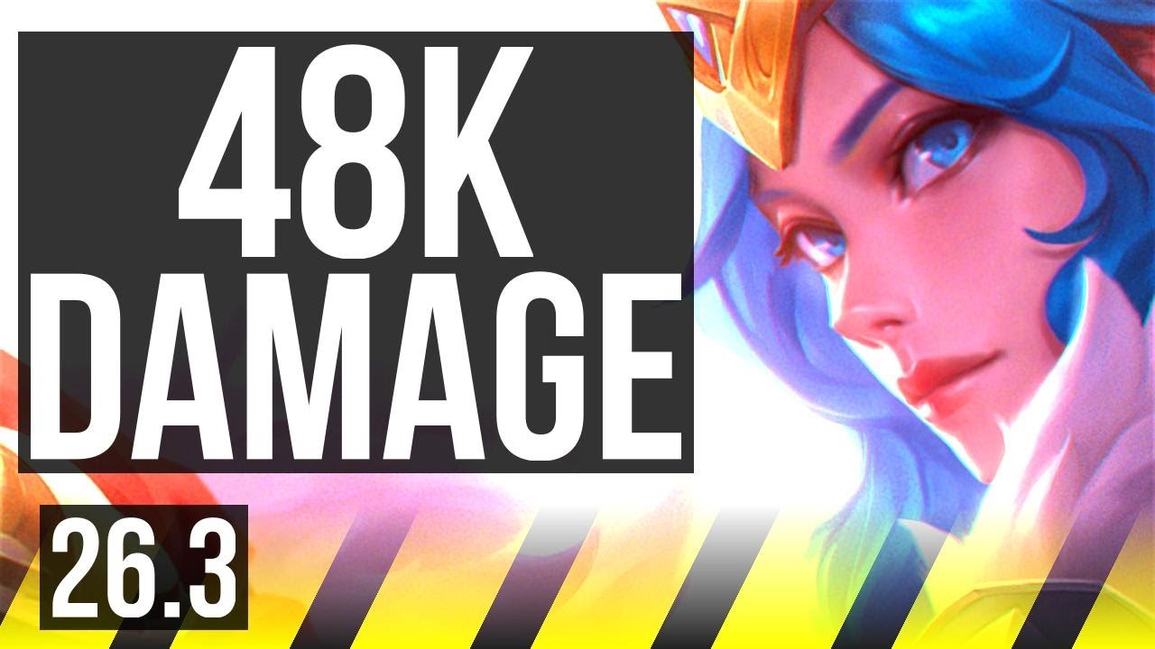 ASHE & Brand vs MEL & Janna (ADC) | 7k gold comeback, 48K damage | EUW Master | 26.3
