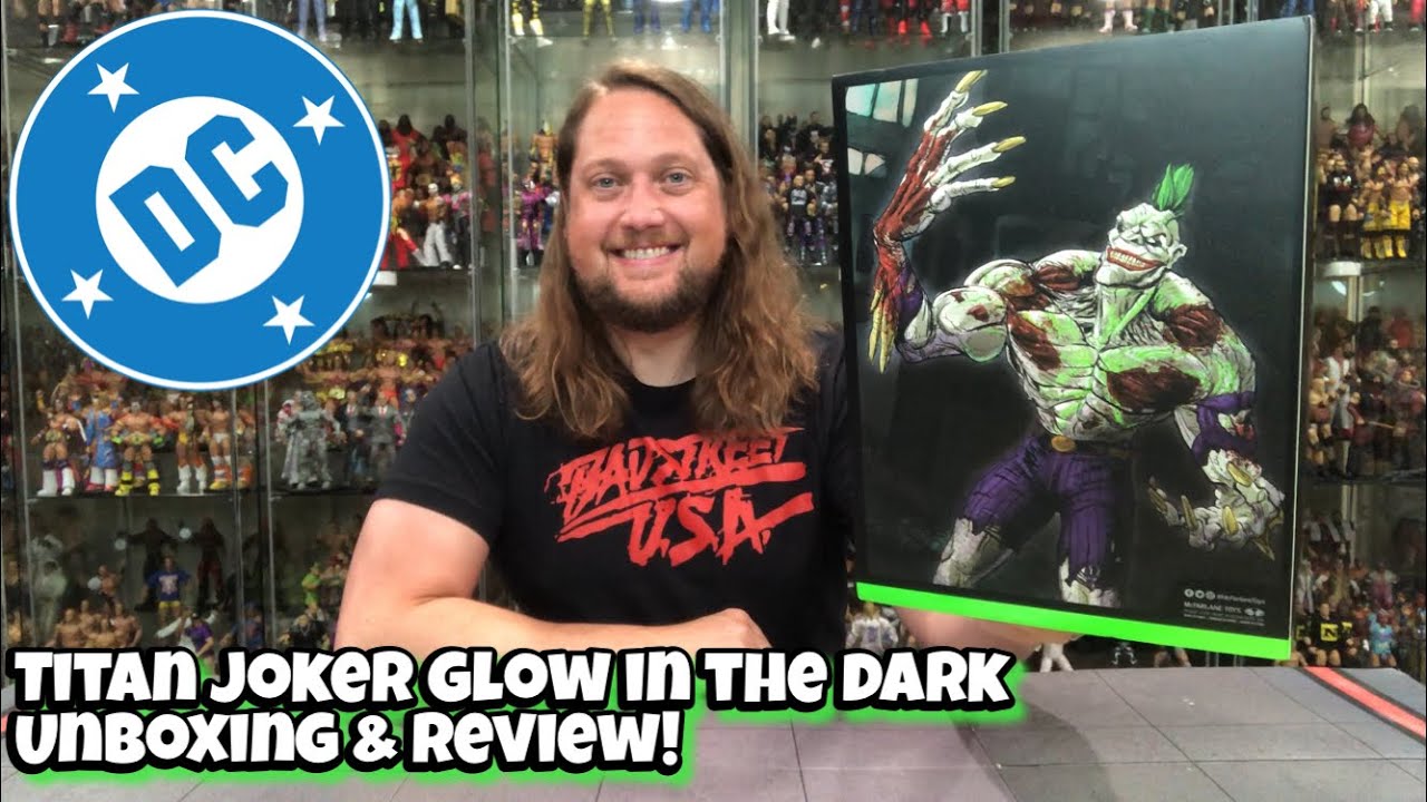 Joker Titan Glow In The Dark DC Multiverse Amazon Exclusive Unboxing & Review!
