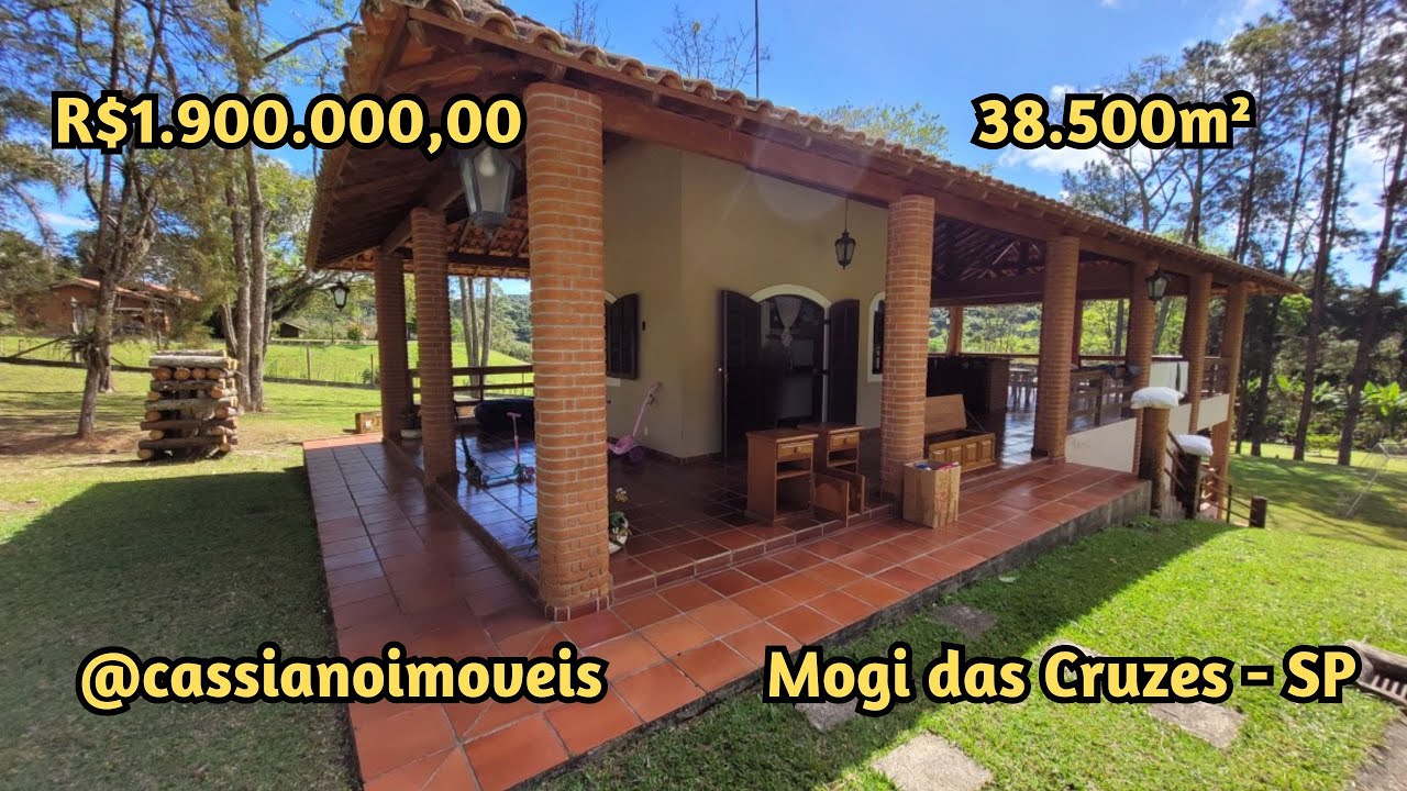 ((VENDIDO)) Sítio de cinema com 40.000M² em Mogi das Cruzes - R$ 2.200.000,00
