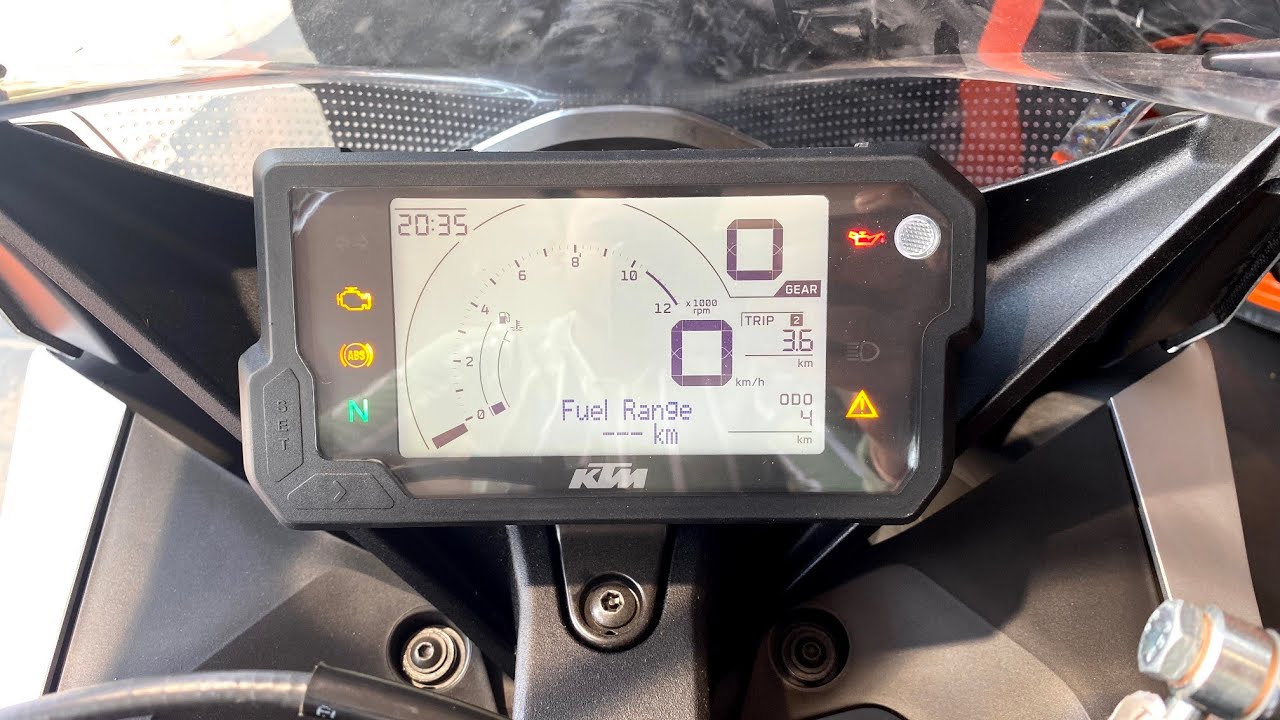2022 KTM RC 200 LCD display complete details || RC 200 LCD features ||  #KTMRC200