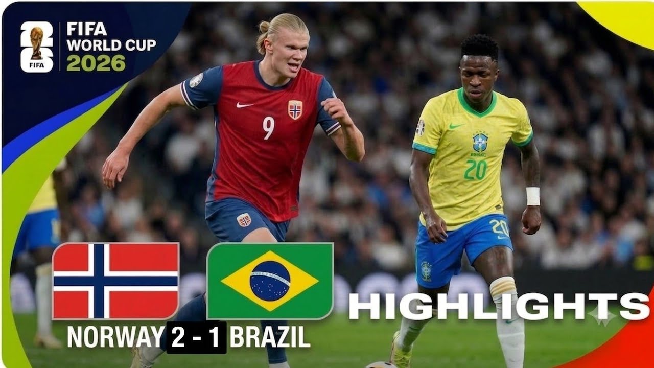 Brazil vs Norway Highlights | FIFA World Cup 2026 | Round of 16