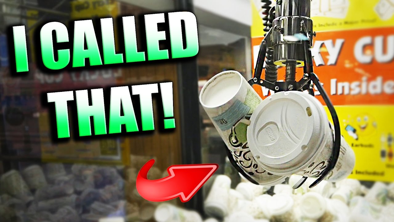 They WON'T STOP Putting This Inside These Cups... | Claw Machine Wins