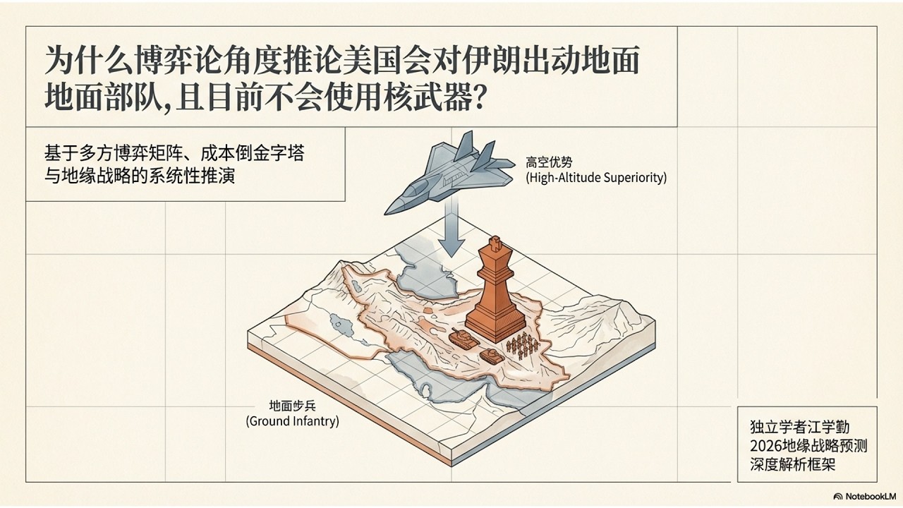【美以伊战争】3.10预测 - 为什么博弈论角度推论美国会对伊朗出动地面部队，且目前不会使用核武器？