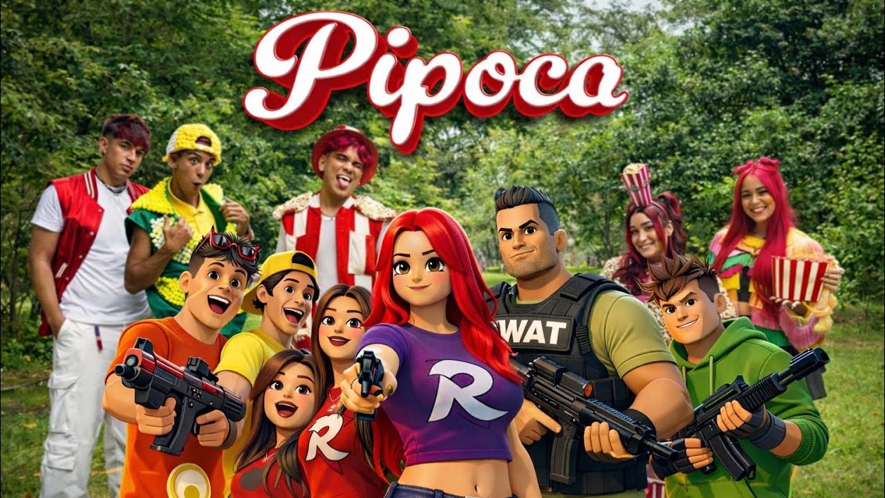 JOGANDO ROBLOX OUVINDO MÚSICA PIPOCA DA EMILLY VICK🍿 QUANTOS LIKE MERECE👍 