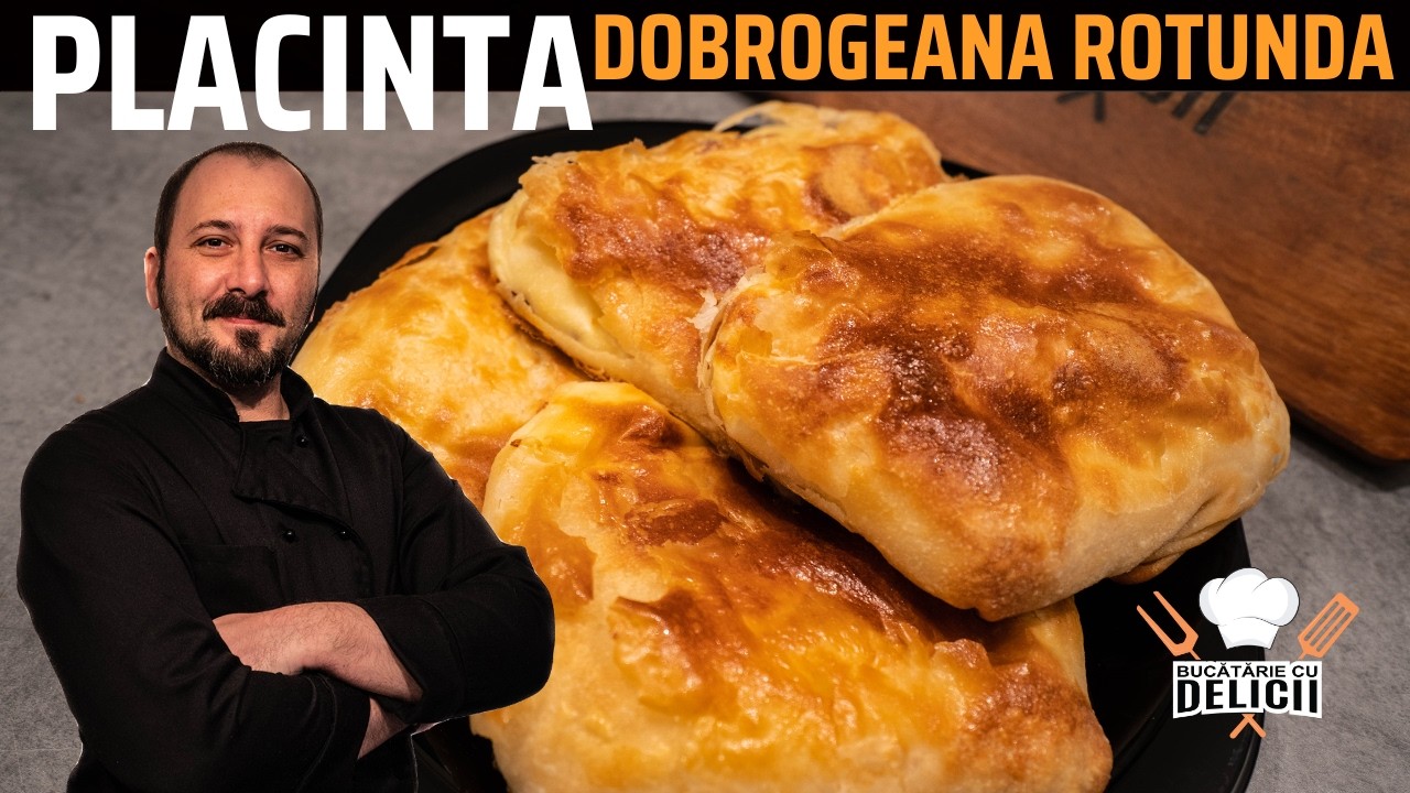 Cum sa faceti la voi acasa Delicioasa Placinta Rotunda Dobrogeana. Secrete din patiserie.