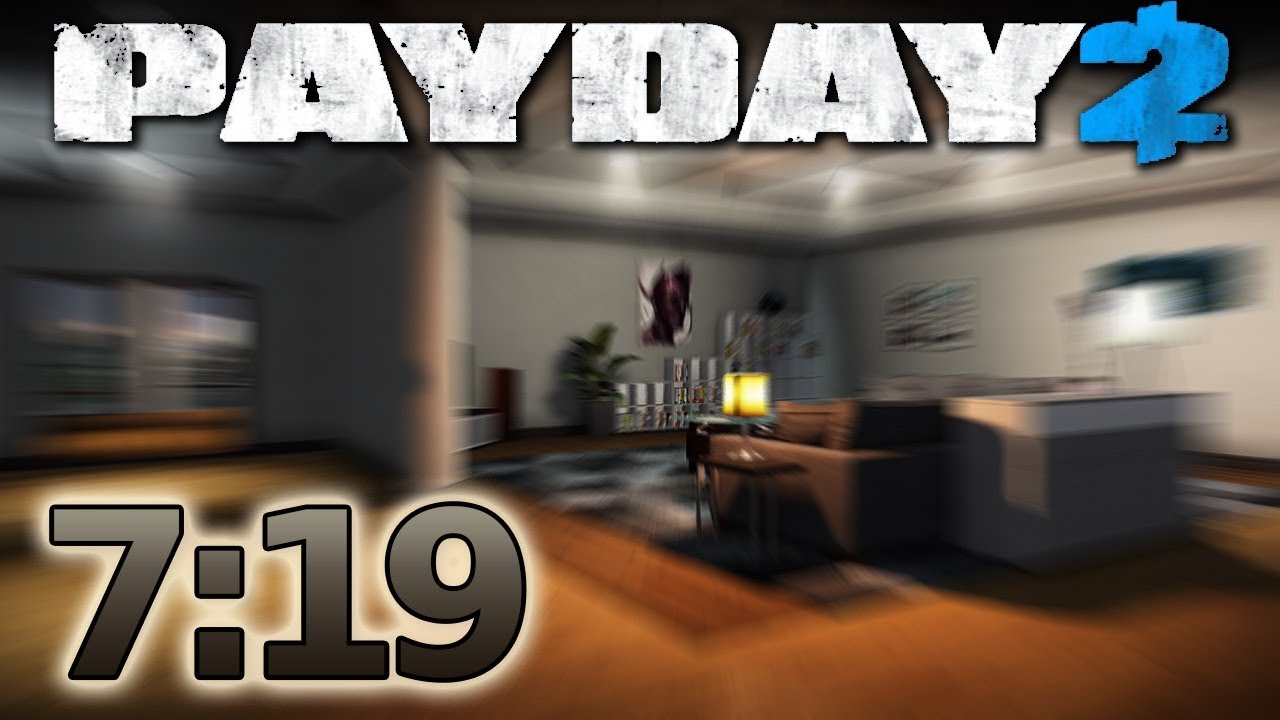 PAYDAY 2 - Framing Frame - Speedrun 7:19 m [Solo - DS/OD]