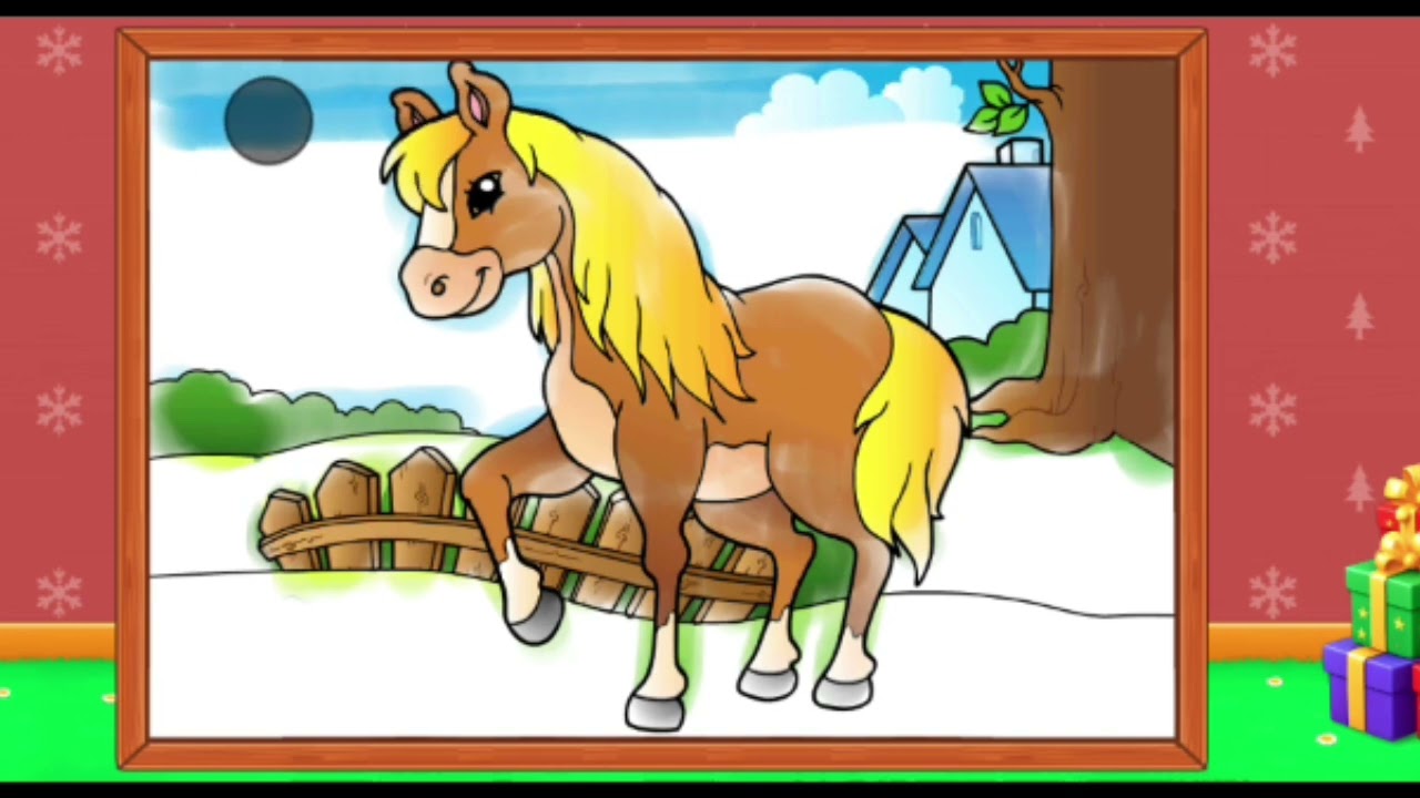 Lucas coloring and friends,My Horse Sketch,Drawing of a Horse