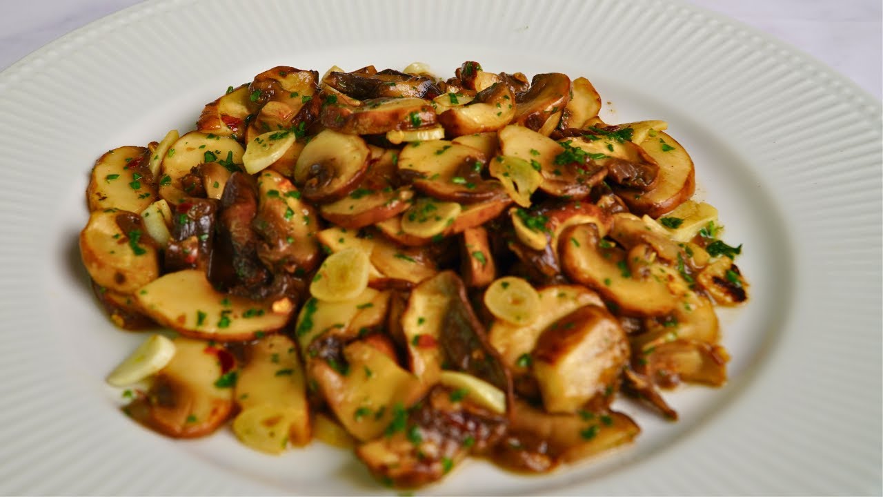 Champi&ntilde;ones al Ajillo, &iexcl;R&aacute;pido y F&aacute;cil!