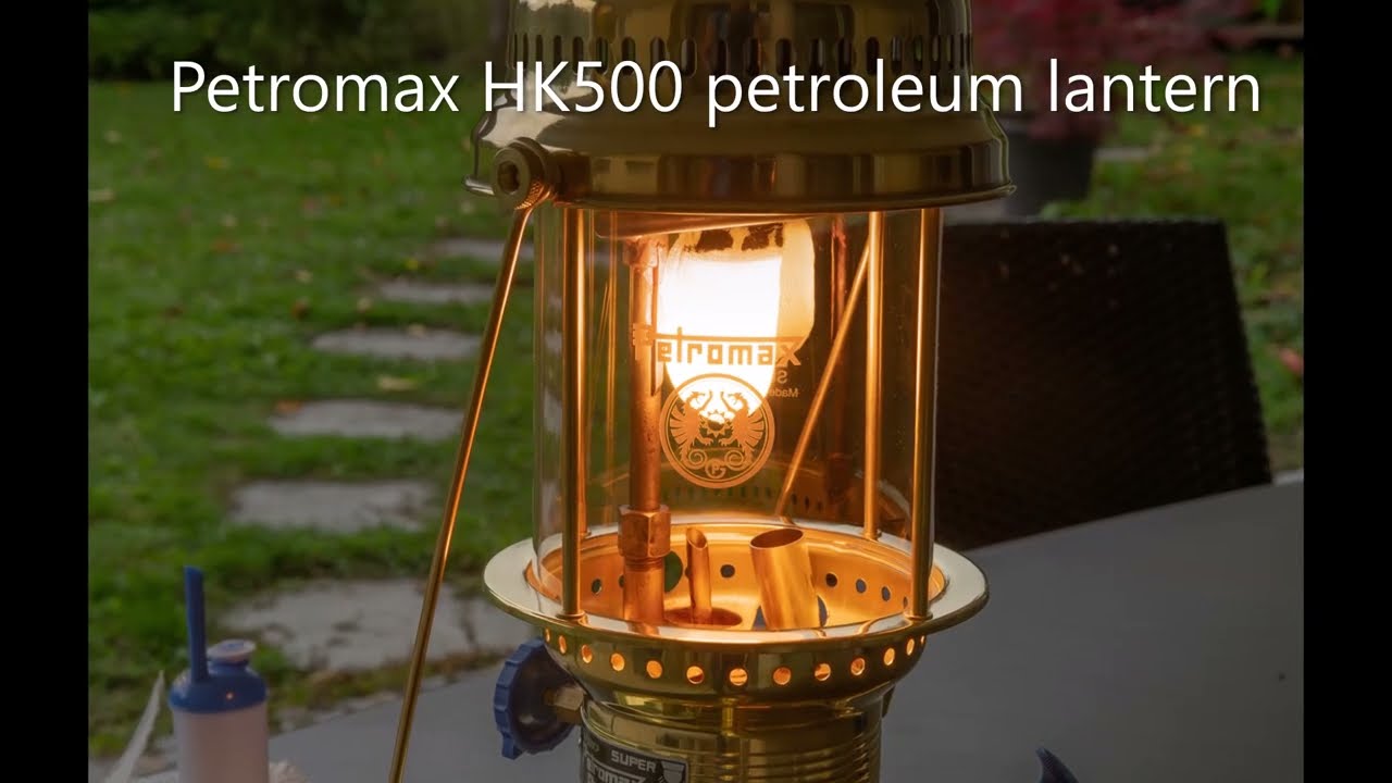 Starting the Petromax HK500 Lantern