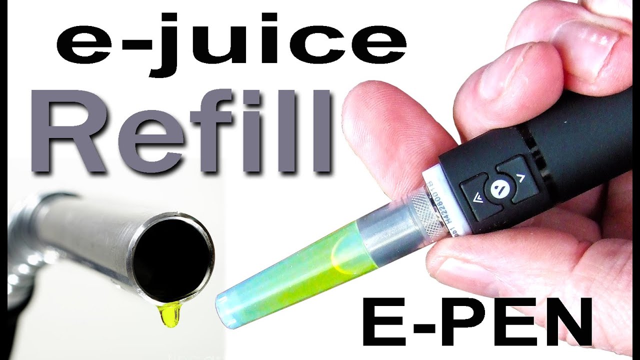 Vype epen caps how to refill with e-liquid of your choice