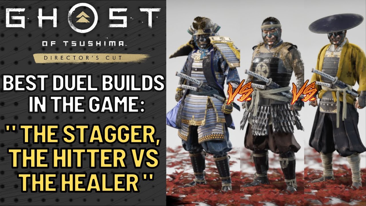 Лучшие сборки в Ghost of Tsushima для ДУЭЛЕЙ: Госаку против Сакаи против Самурайских доспехов!
