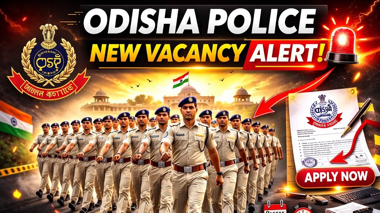 Odisha Police 4219 Constable Vacancy 2026 😲 | Apply Date ଆସିଲା | 10th Pass Govt Job