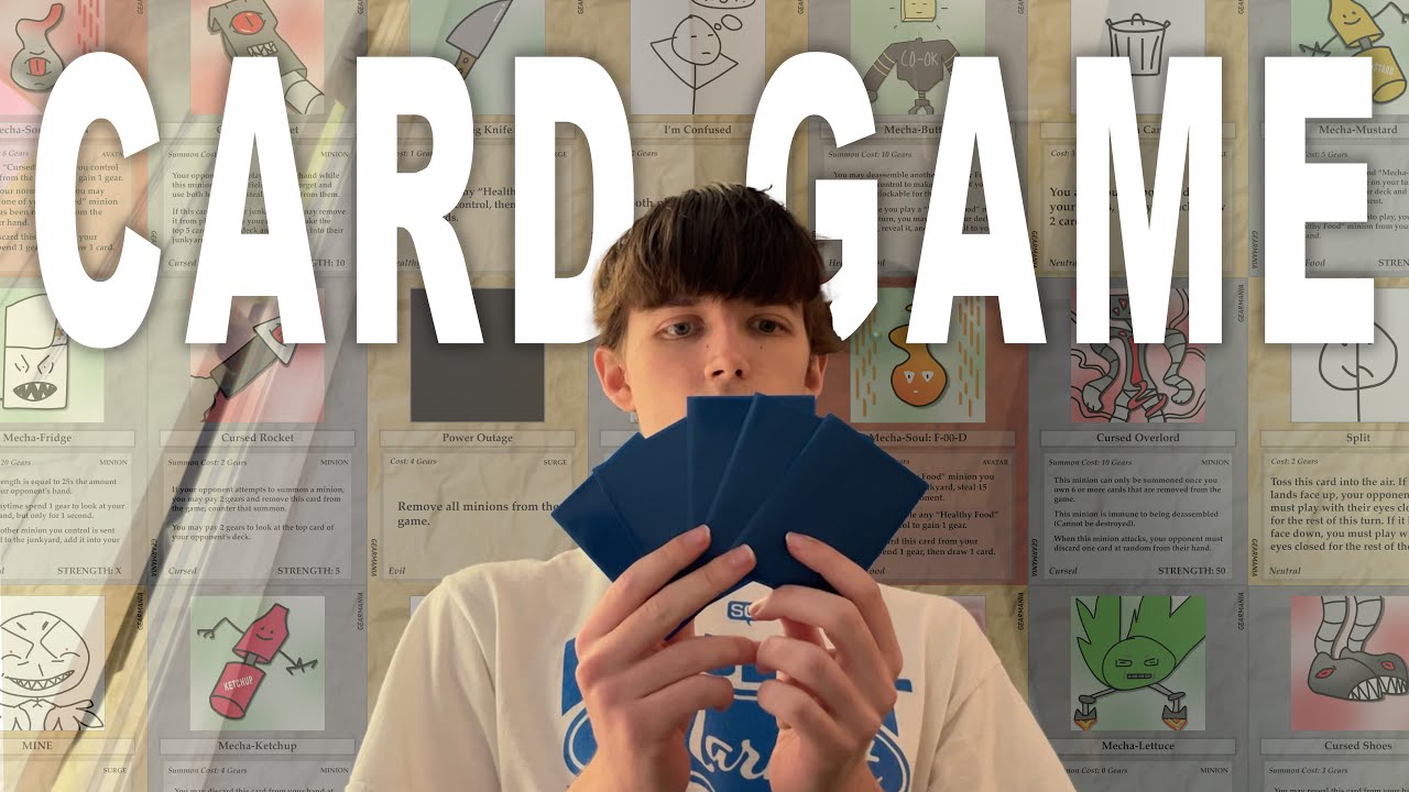 Making My Own Card Game (It's Completely BROKEN)