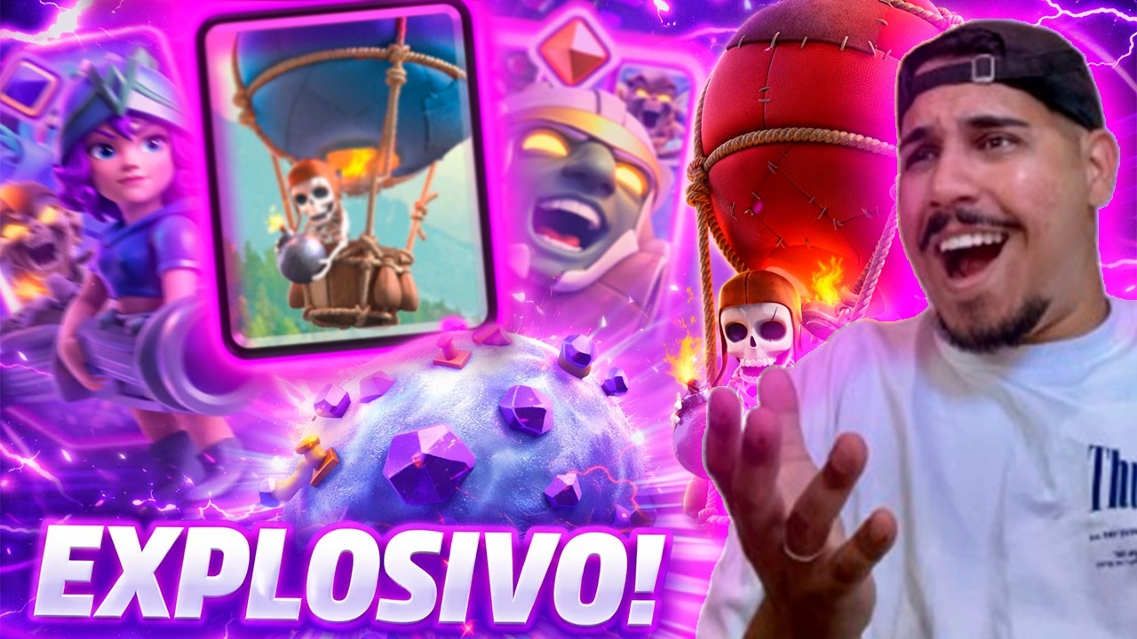 DECK DE CICLO DE BALÃO COM GOBLINS HERÓICOS DO TOP GLOBAL!!!
