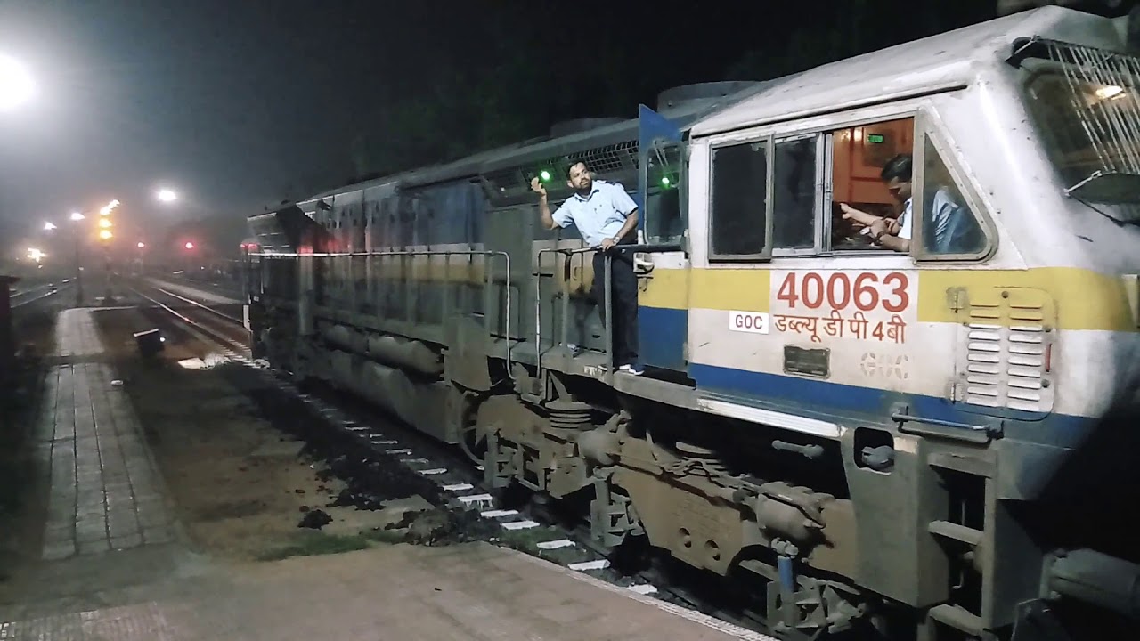 One of the many lifeline trains of India - Mangala Lakshadweep Superfast Express