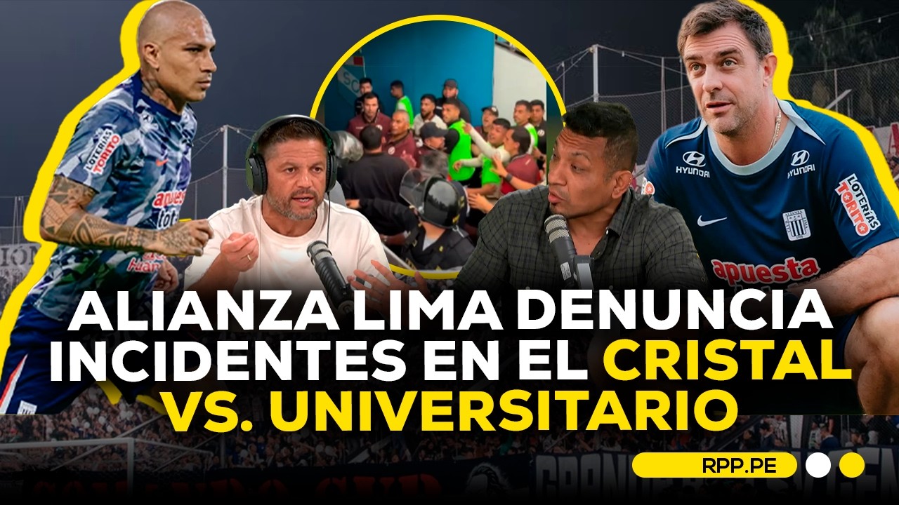 Alianza Lima presentó una denuncia por los hechos ocurridos en el Cristal VS. Universitario #FCCRPP