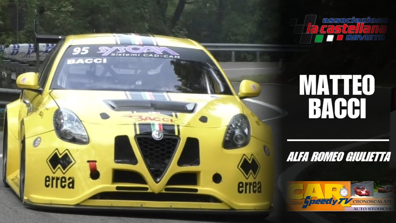 Cronoscalata della Castellana 2024 || Matteo Bacci || Alfa Romeo Giulietta