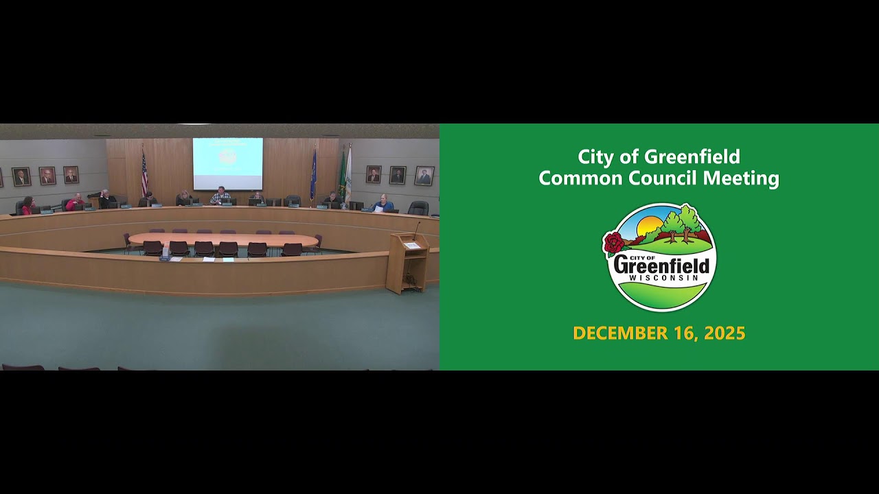 Common Council Meeting 12/16/2025
