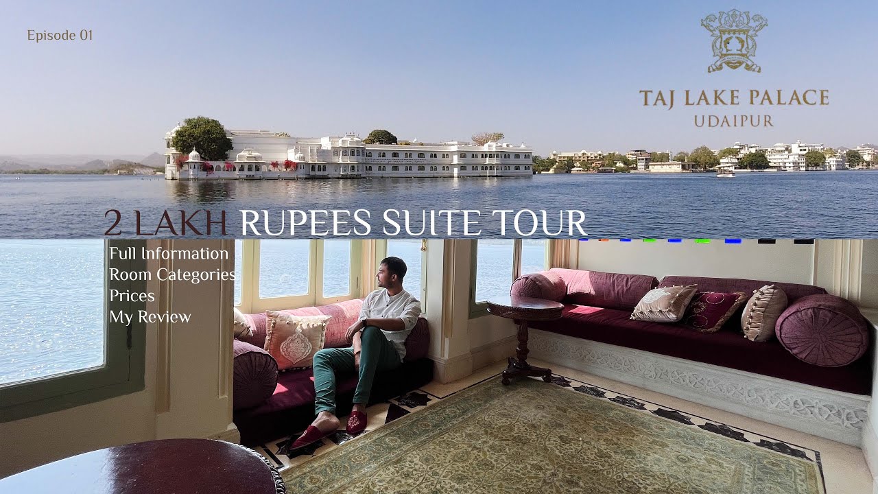 Iconic Taj lake Palace Udaipur Part 1 | 2 Lakh Rupees Suite Tour | In Detail Explanation