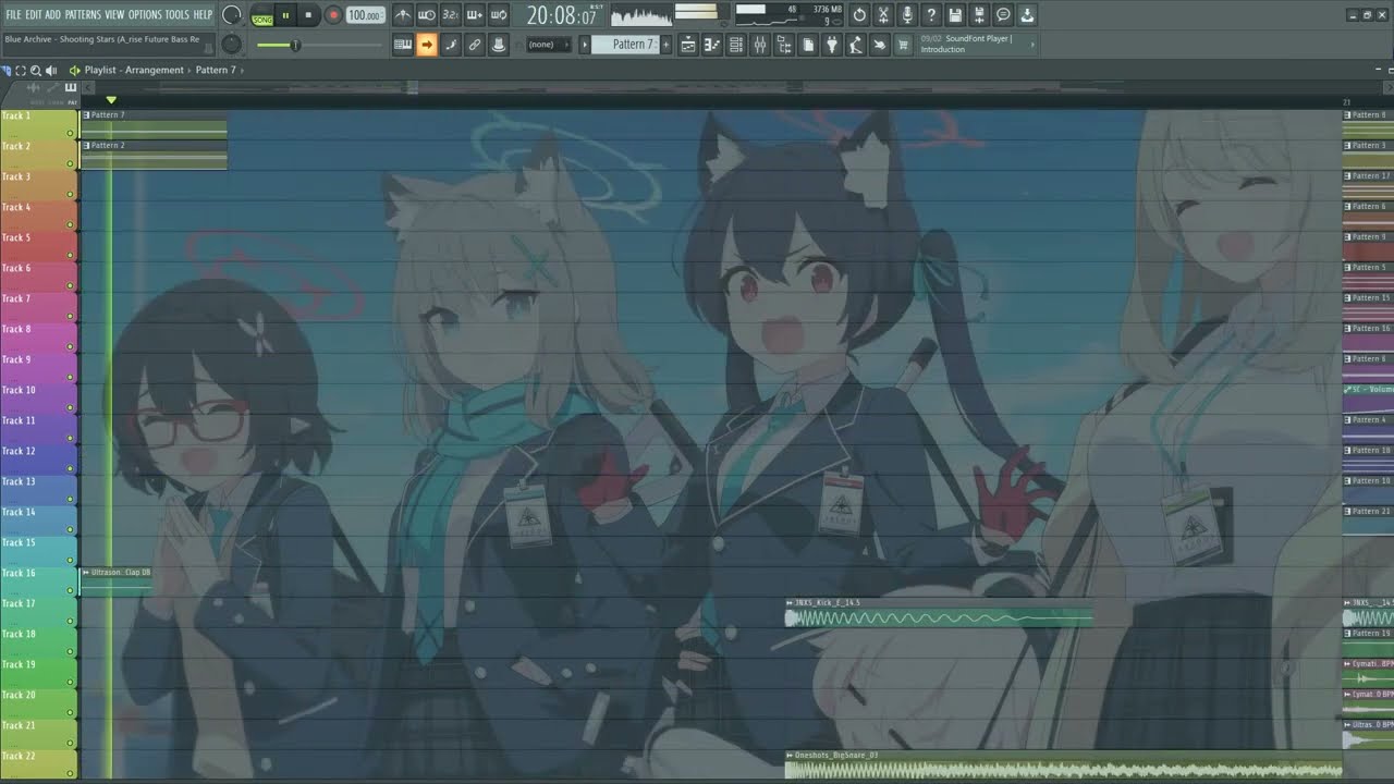 [Blue Archive Remix] KARUT - Shooting Stars (Raytoly Future Bass Remix)