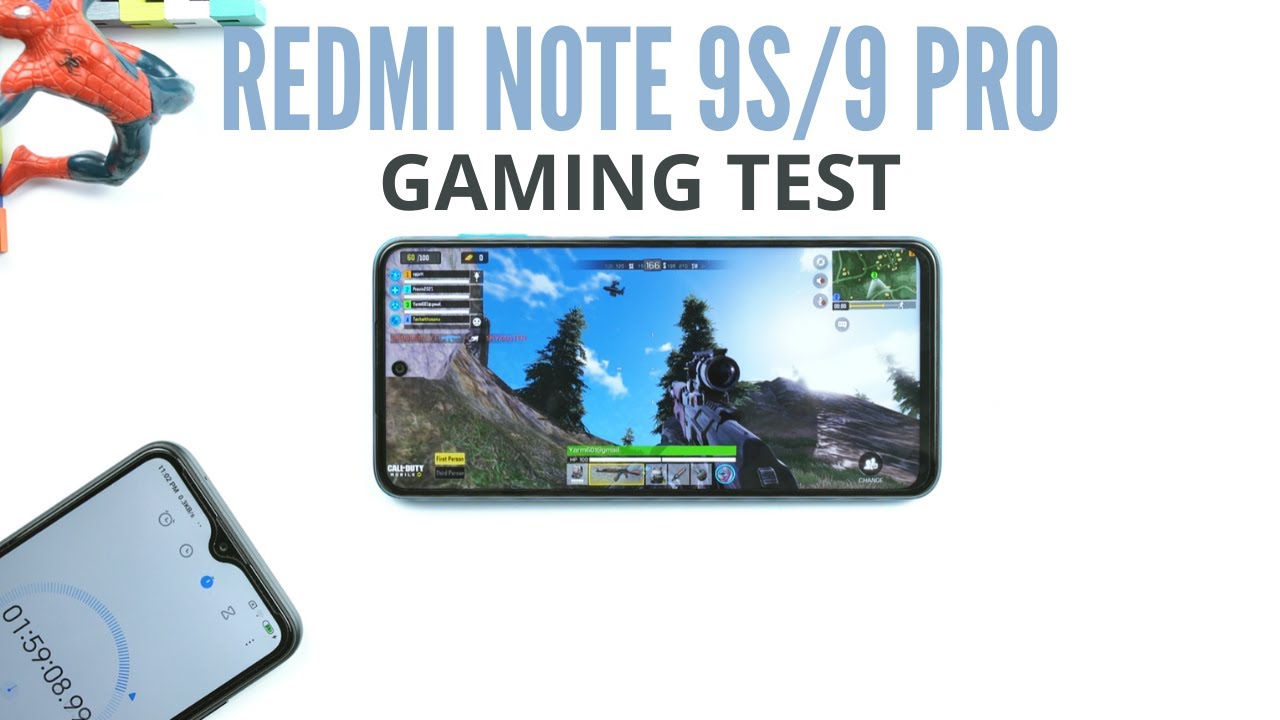 Xiaomi Redmi Note 9S Gaming Review | FPS & Heating (PUBG, COD MOBILE)