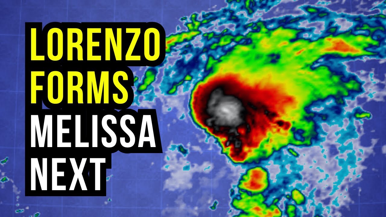 Lorenzo Forms with a Bigger Tropical Threat Behind it...