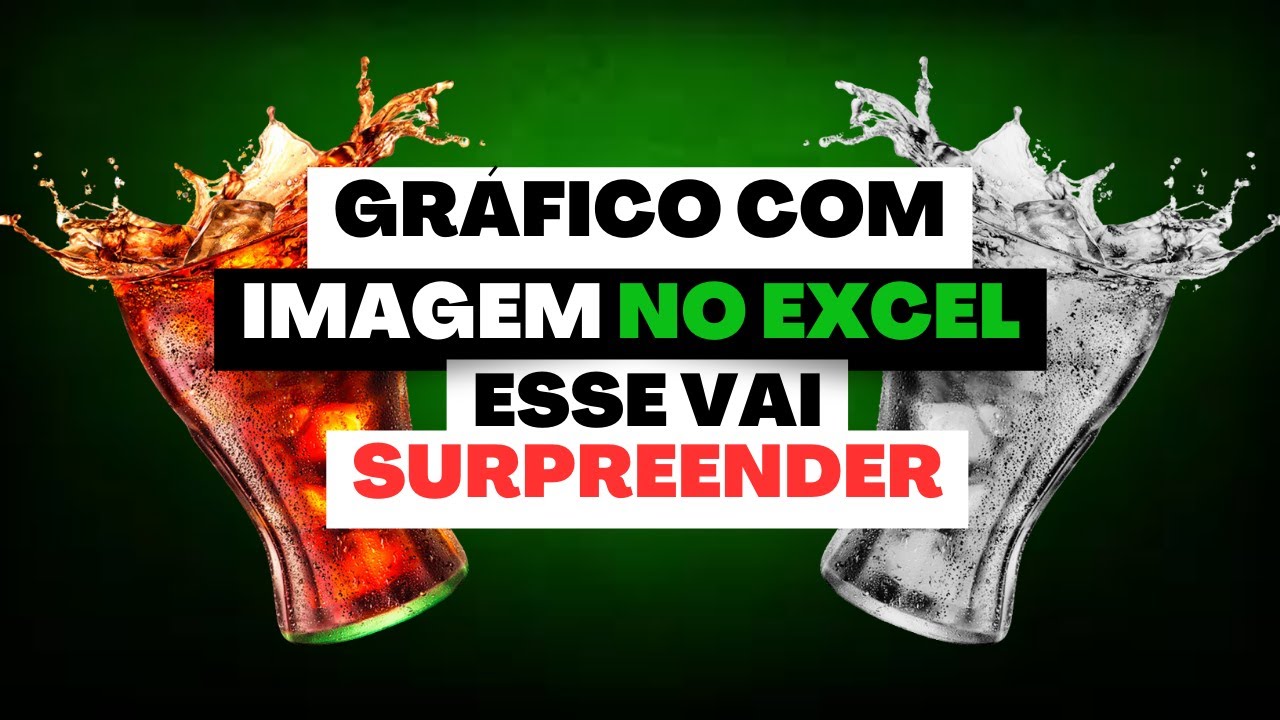 Gráfico com IMAGEM NO EXCEL esse vai SURPREENDER