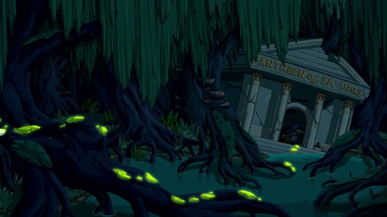 Adventure Time Locations with Fitting Yume Nikki Music