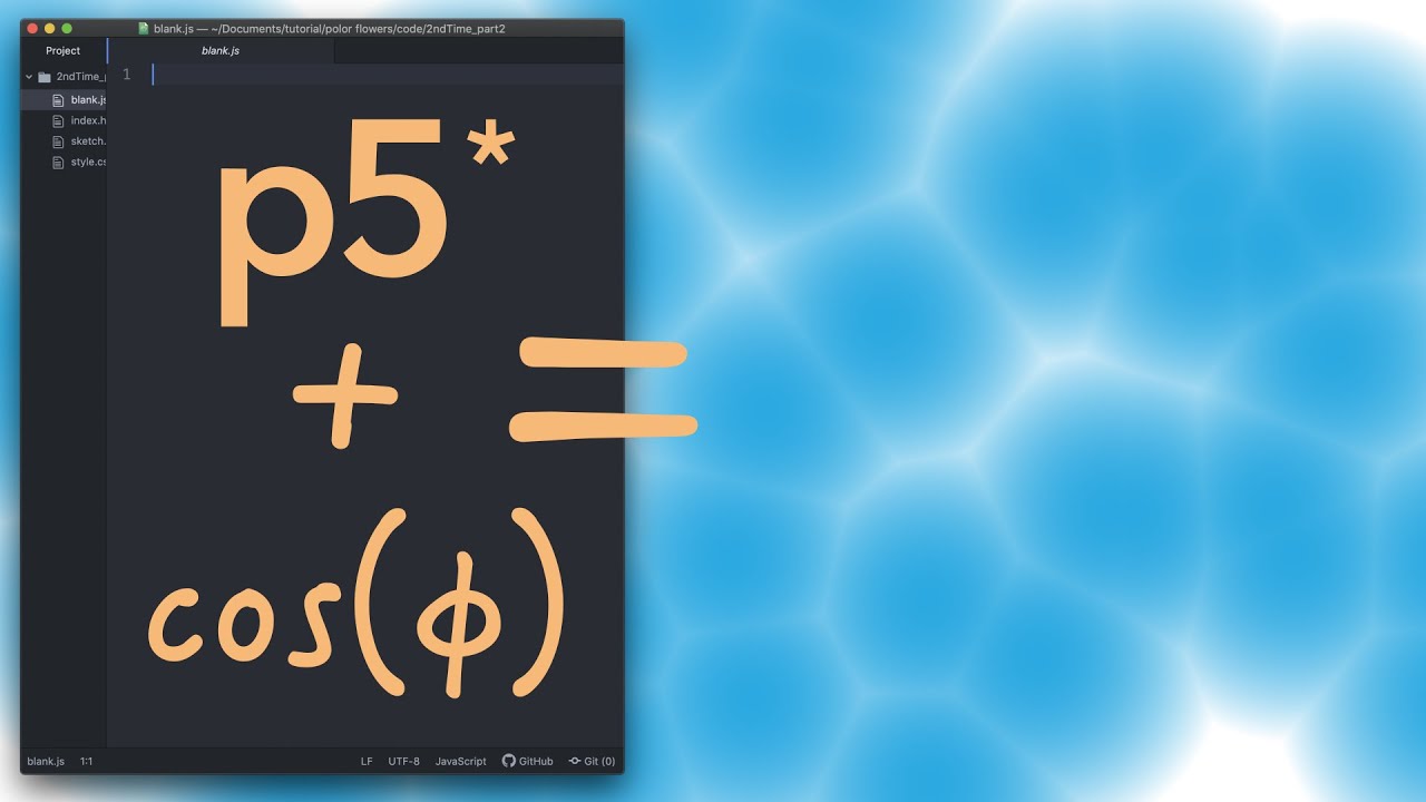 Make Water Surface Effect in p5.js 1/2