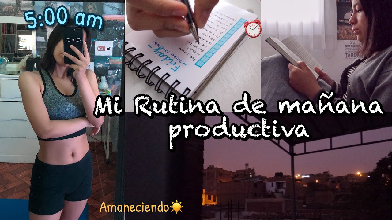 RUTINA DE MAÑANA 5 AM ☀️ | 2020