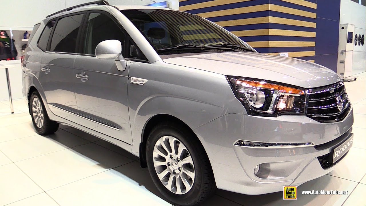 2016 Ssang Yong Rodius Sapphire 2.0 Diesel - Exterior, Interior Walkaround-2015 Frankfurt Motor Show