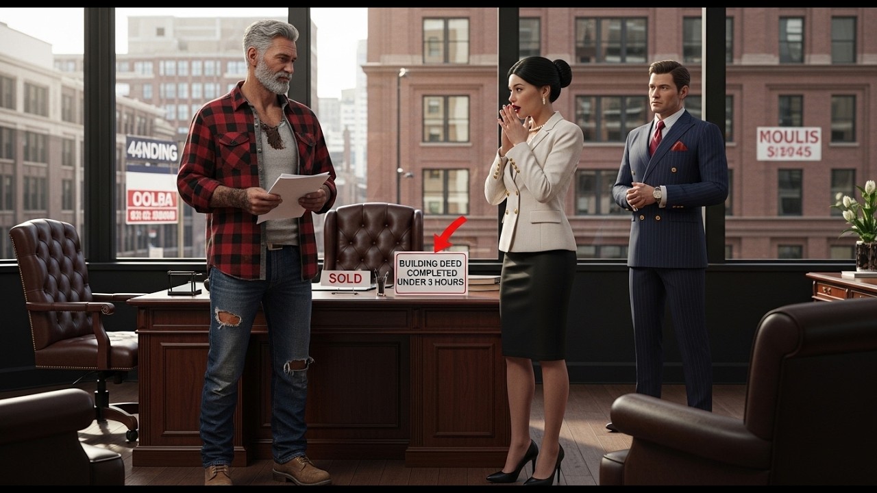 They Laughed at the Man in the Flannel — He Bought the Building Before Lunch