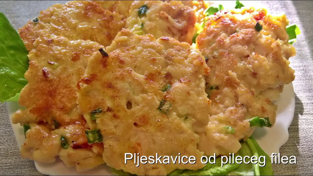 Pljeskavice od pilećeg belog mesa