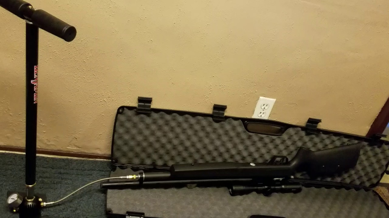 .22 Benjamin Marauder PCP and hand pump