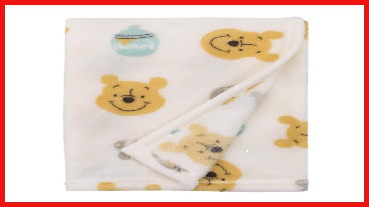 Discover the Softest Winnie the Pooh Sherpa Blanket for Your Baby