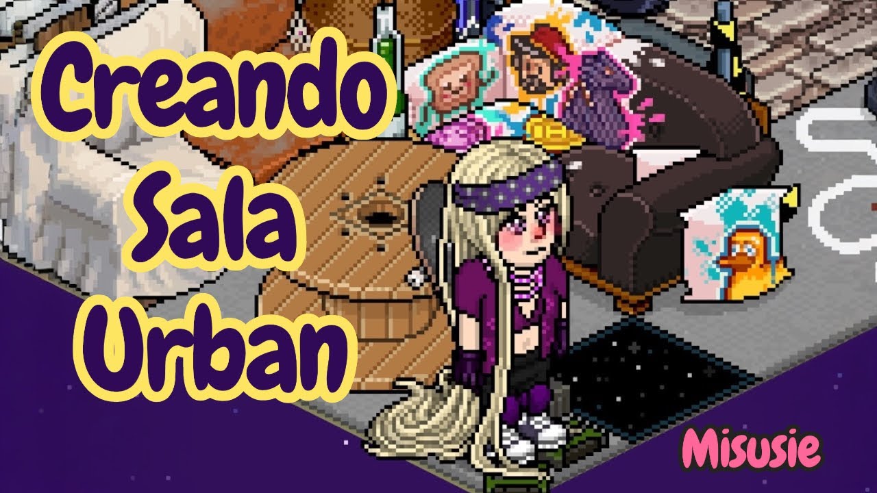 Creando sala urban #habbo 