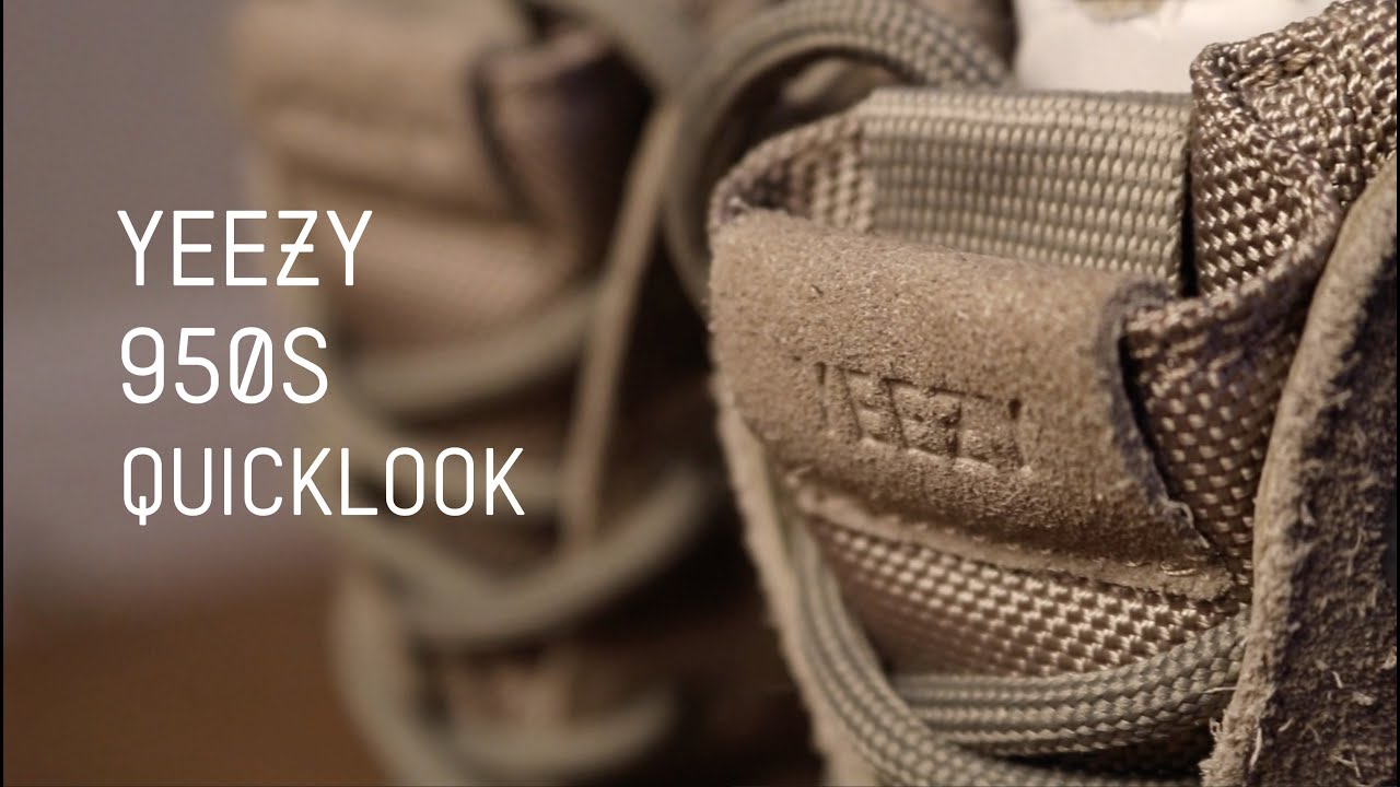 QUICKLOOK | YEEZY 950 MOONROCKS