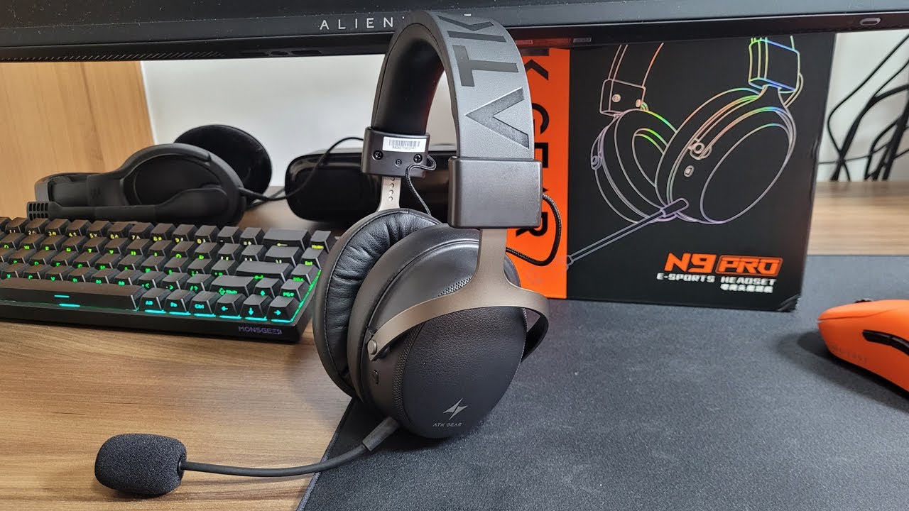 Headset Wireless ROBUSTO por menos de R$300 - ATK N9 Pro Review