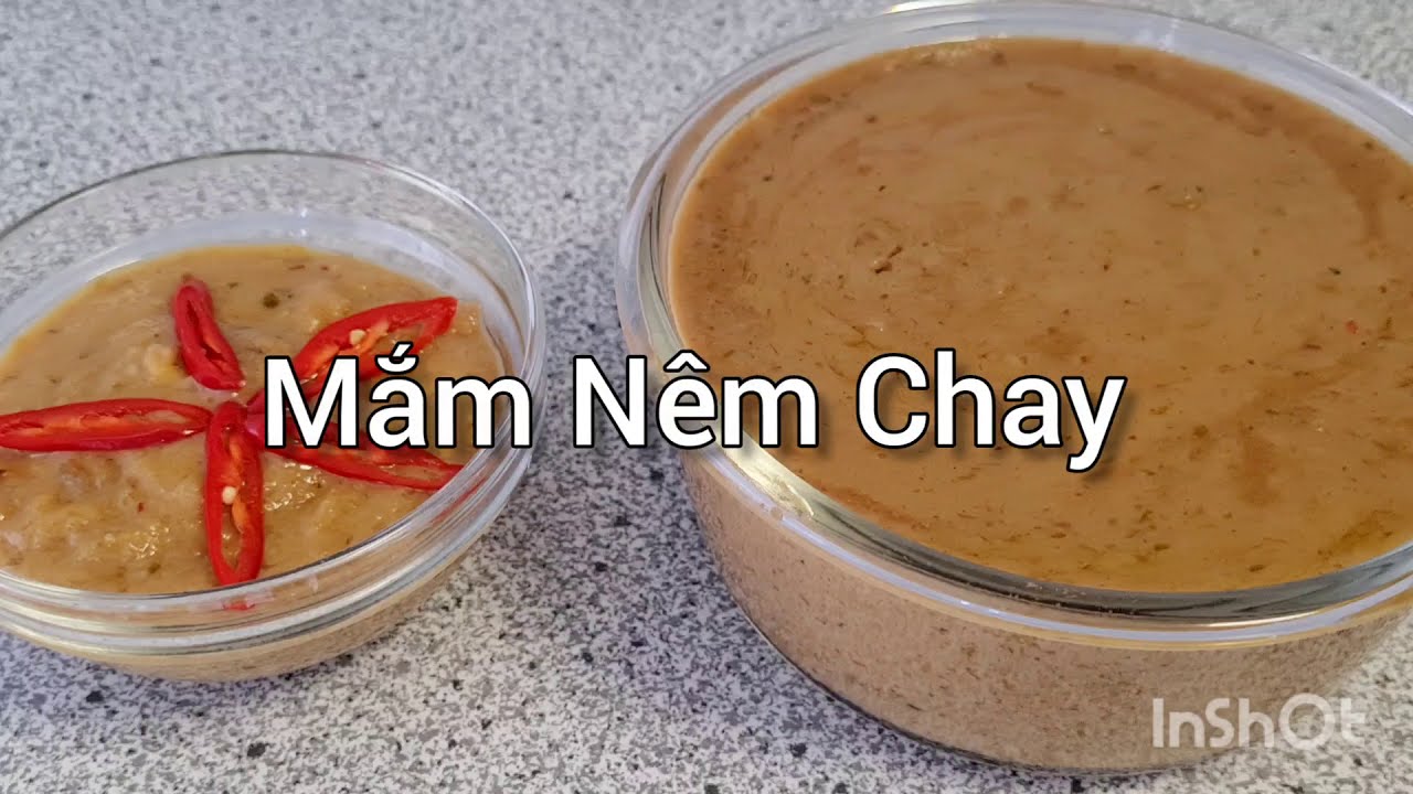 Cách Làm Mắm Nêm Chay, Cấp Tốc,